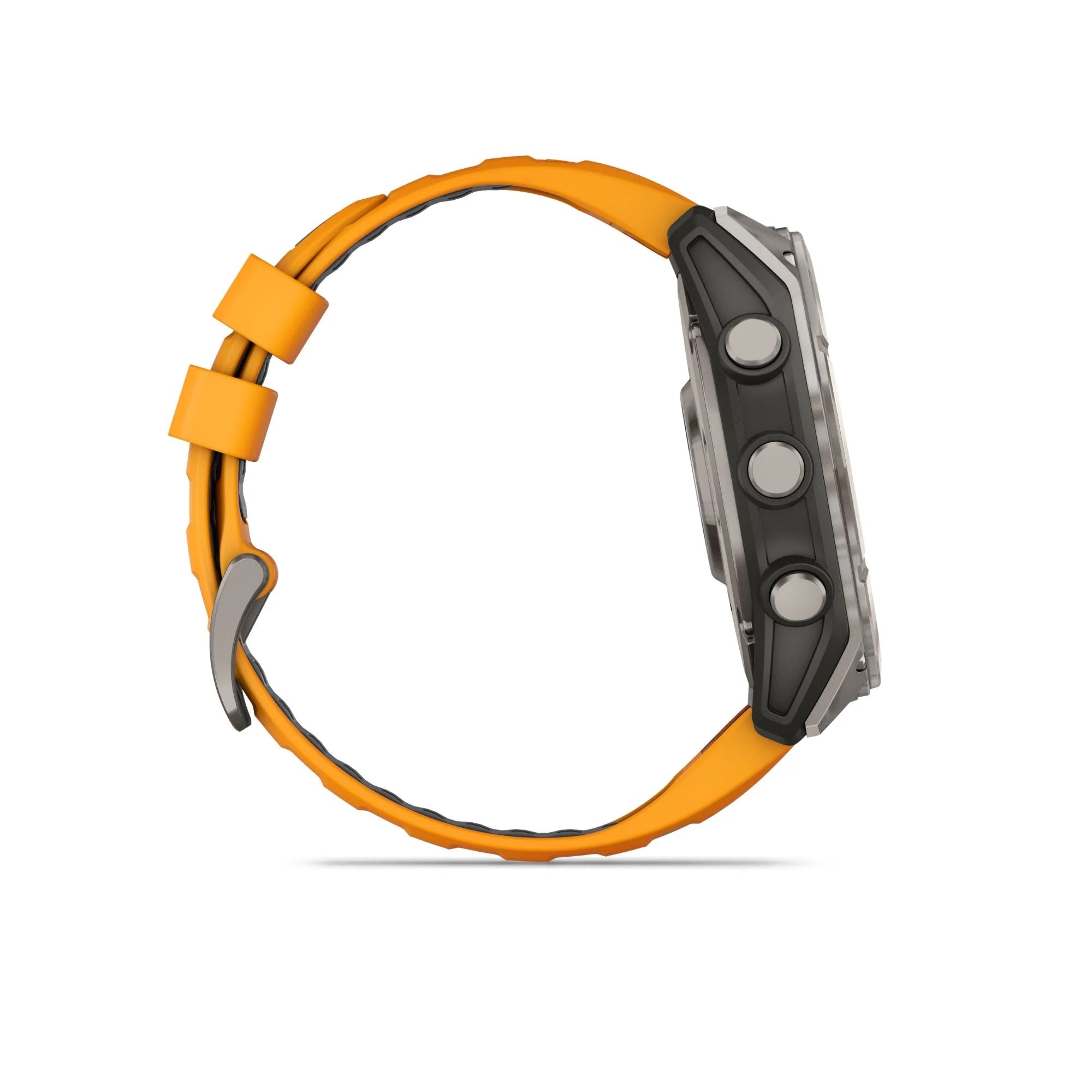 Reloj Garmin Fenix 8 AMOLED Zafiro Titanio Correa de titanio color naranja-grafito 51 mm