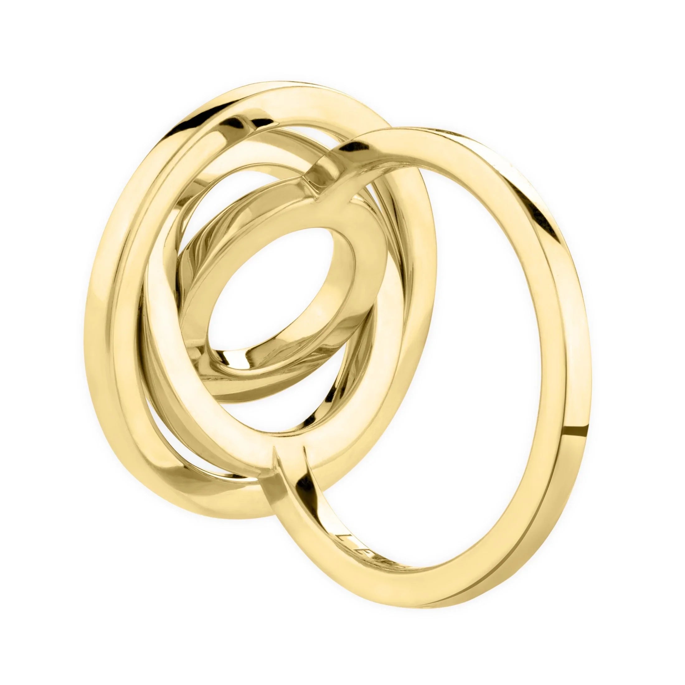 Anillo Lepage Alba en oro amarillo y diamantes