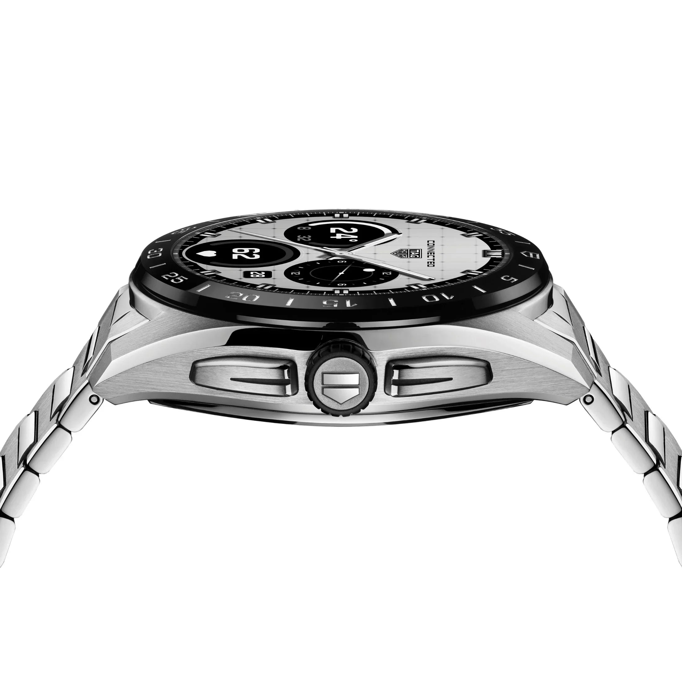 Reloj TAG Heuer Connected Calibre E5 – 45 mm – Acero – Brazalete de acero